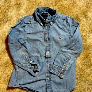 Ralph Lauren boys button down size 6